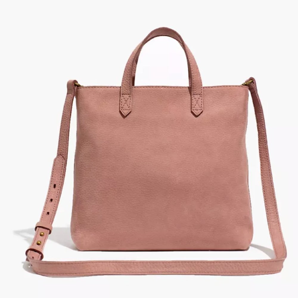 Madewell Zip-Top Leather Transport Crossbody